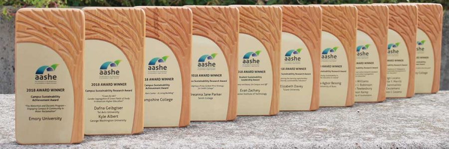 Suffolk Named a 2021 AASHE Sustainability Award Finalist