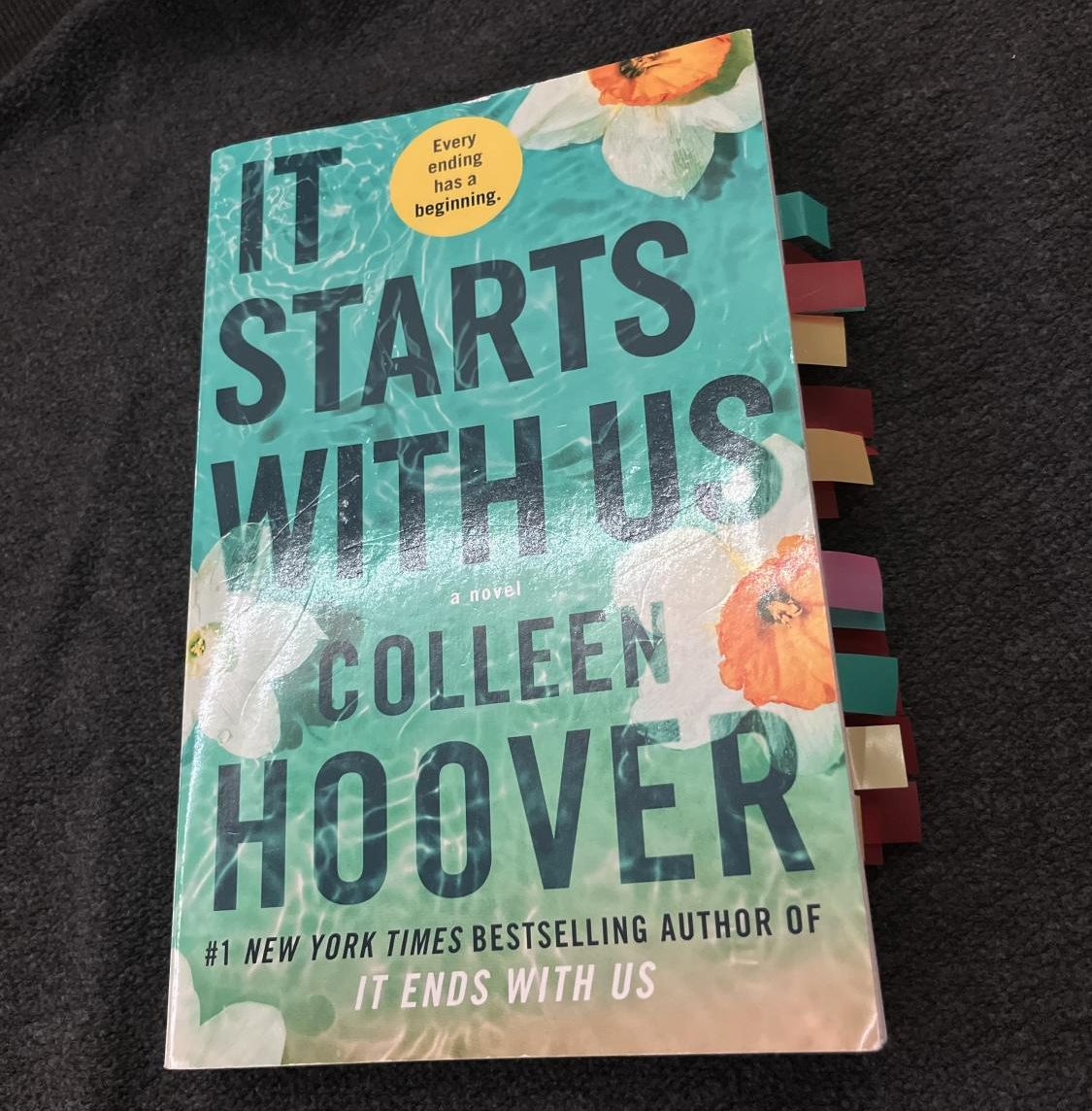 It Starts With Us rough draft Colleen Hoover shared. : r/RomanceBooks