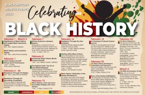 Suffolk County Community College Black History Month 2023