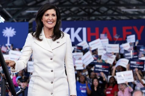 Nikki Haley at her first presidential campaign event on Feb. 15, 2023, in Charleston, S.C.
Photo courtesy of Politico
