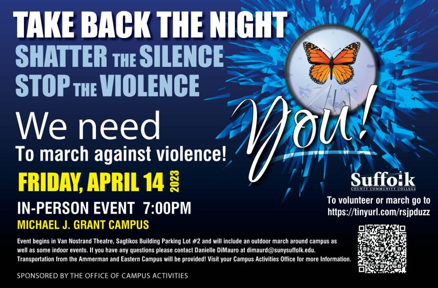 Take Back the Night Annual March - Friday, April 14