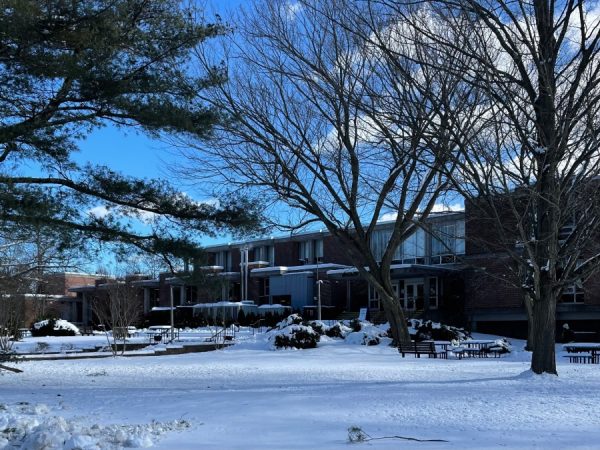 A snow storm on Feb. 13 caused the school to cancel all in-person classes while giving professors a choice regarding remote instruction. (Sajad Syed/SCCC)