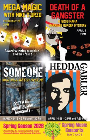 Curtain Up: Spring 2026 Theatre Lineup