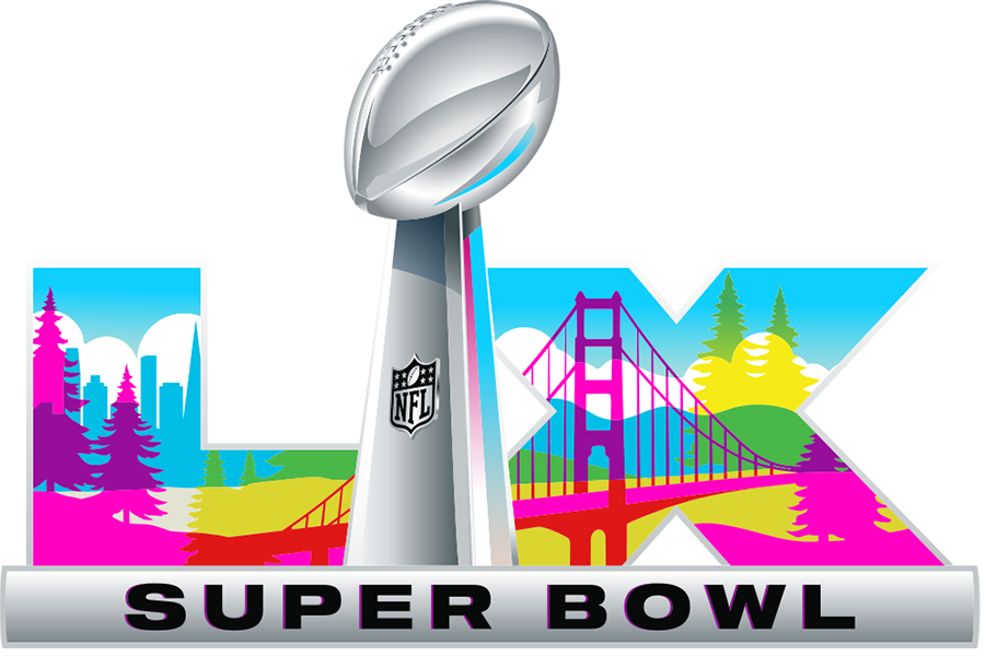 The official logo of Super Bowl LX. Credit: SportsLogos.net
