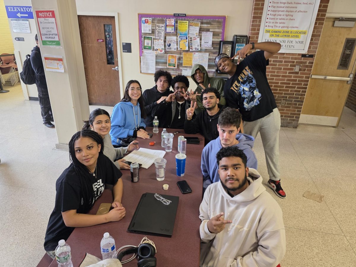 Students gather for a Black History Month celebration Wednesday, Feb. 18, 2026.