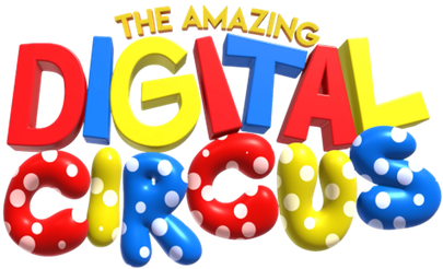 Logo for The Amazing Digital Circus, a web show by Glitch Productions